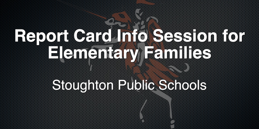 Report Card Info Session