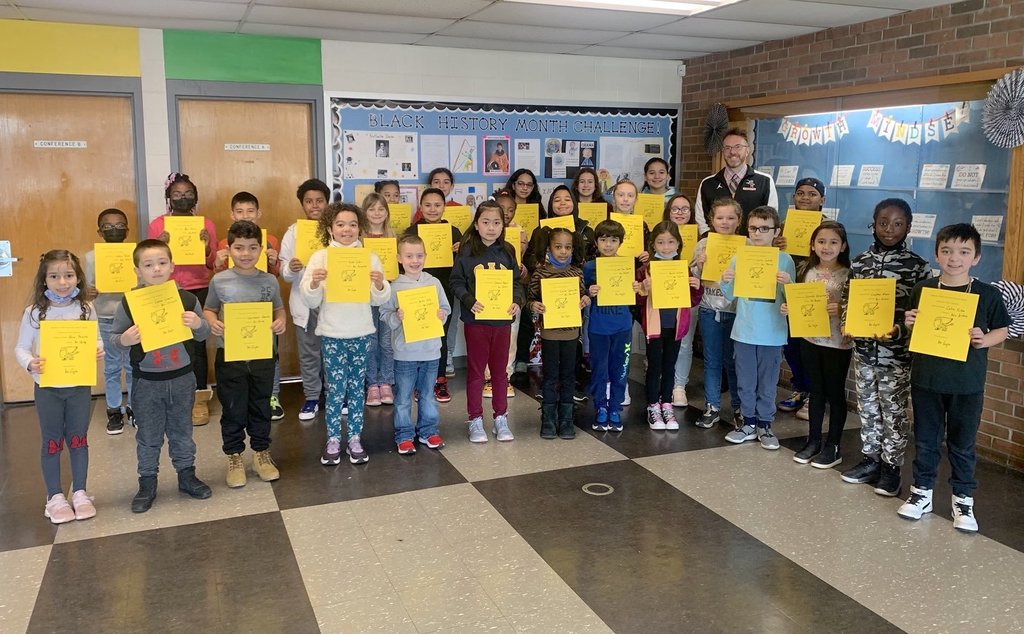 Gibbons students recognized for showing integrity. 