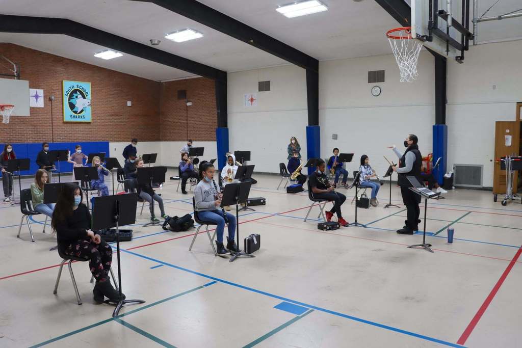 South School band practice 