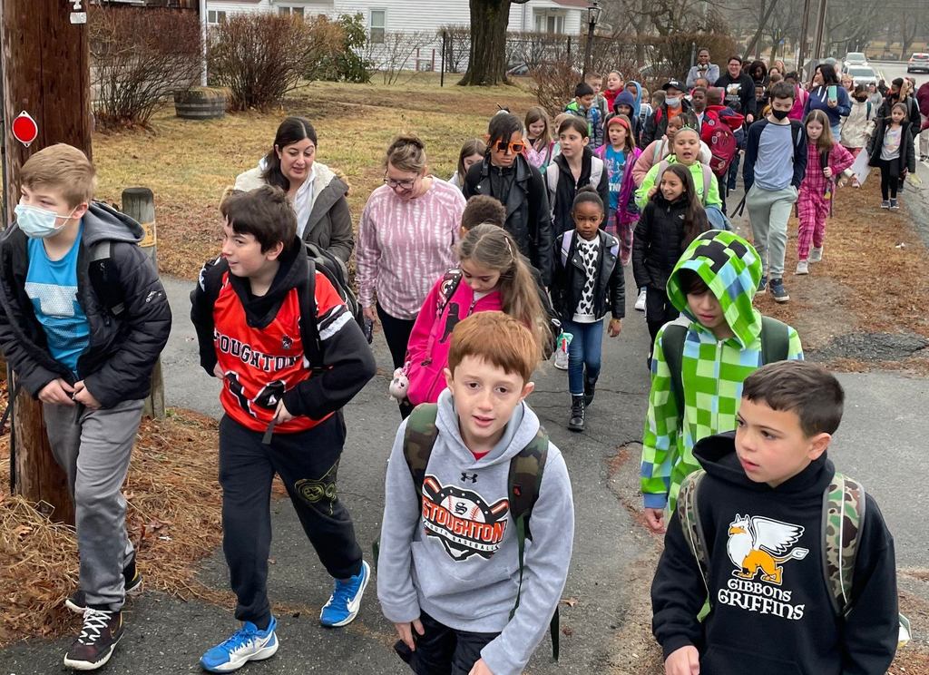 Gibbons Walk to School Day