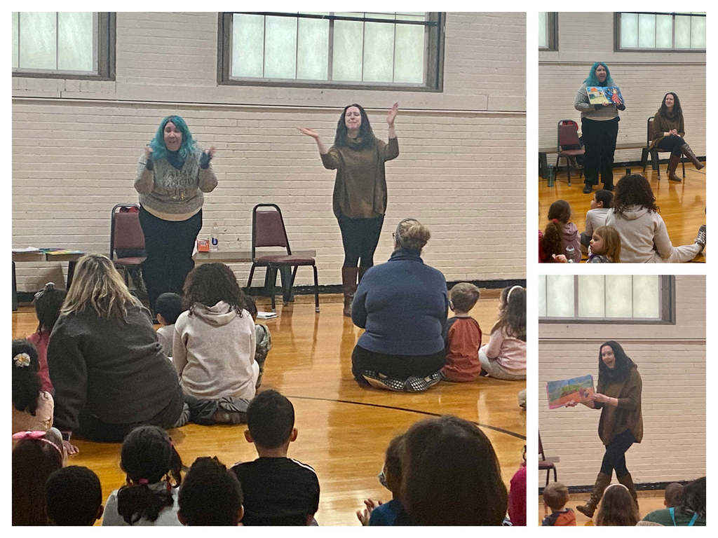 Stoughton Public Library read aloud at the Jones School
