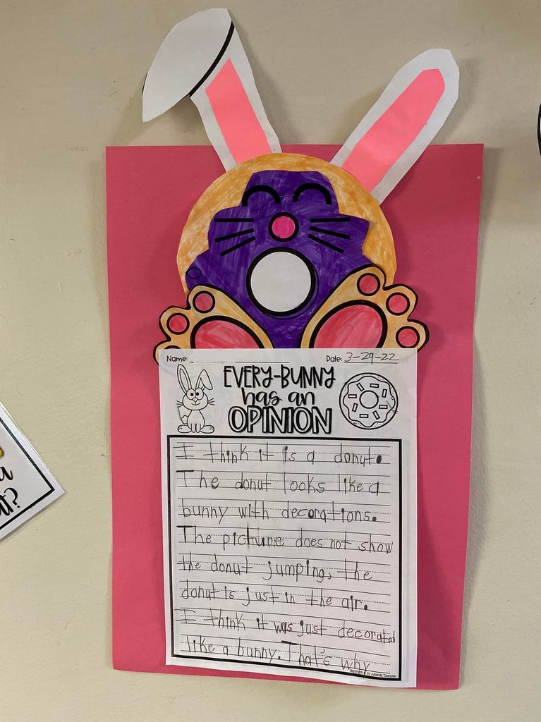 "Every Bunny" has an opinion at the South School