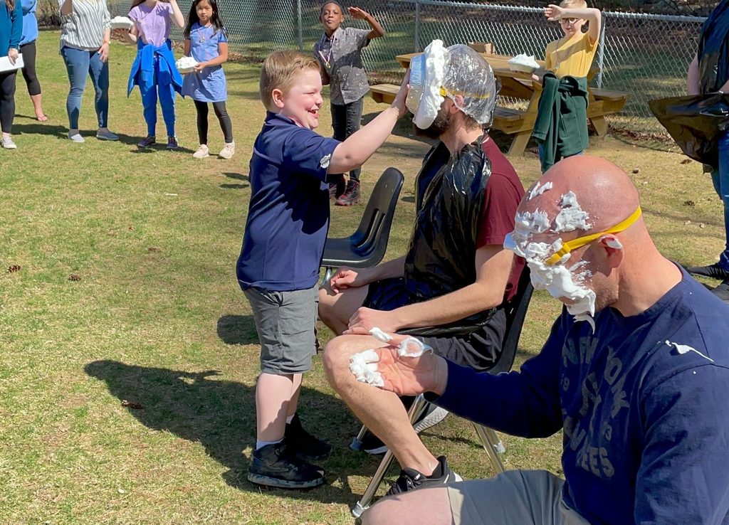 South School Pie in the Face event