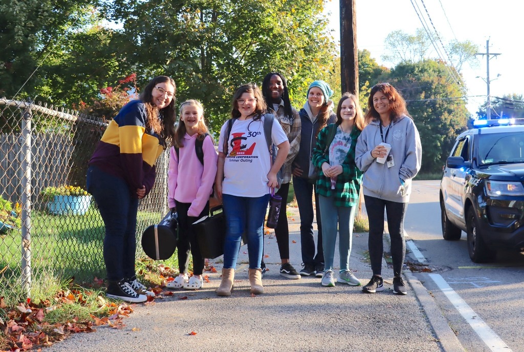 South School Walk to School Day
