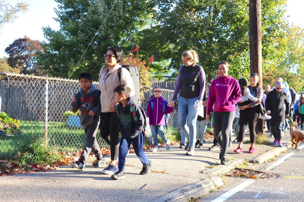 South School Walk to School Day