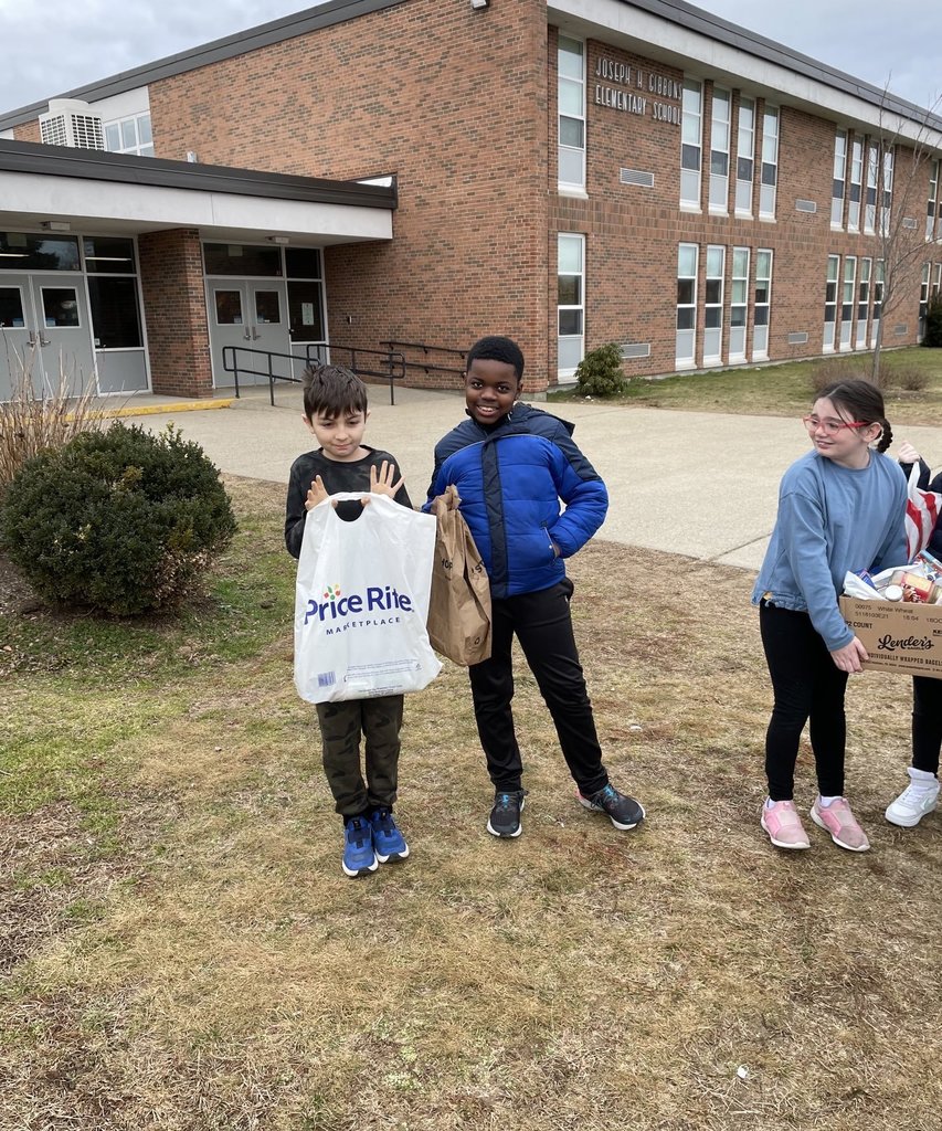 Gibbons School food drive