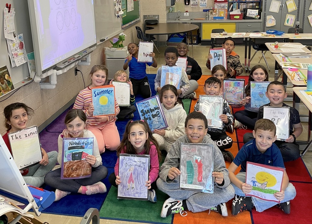 Hansen School second graders in Mrs. Kafka’s class celebrated their nonfiction writing!
