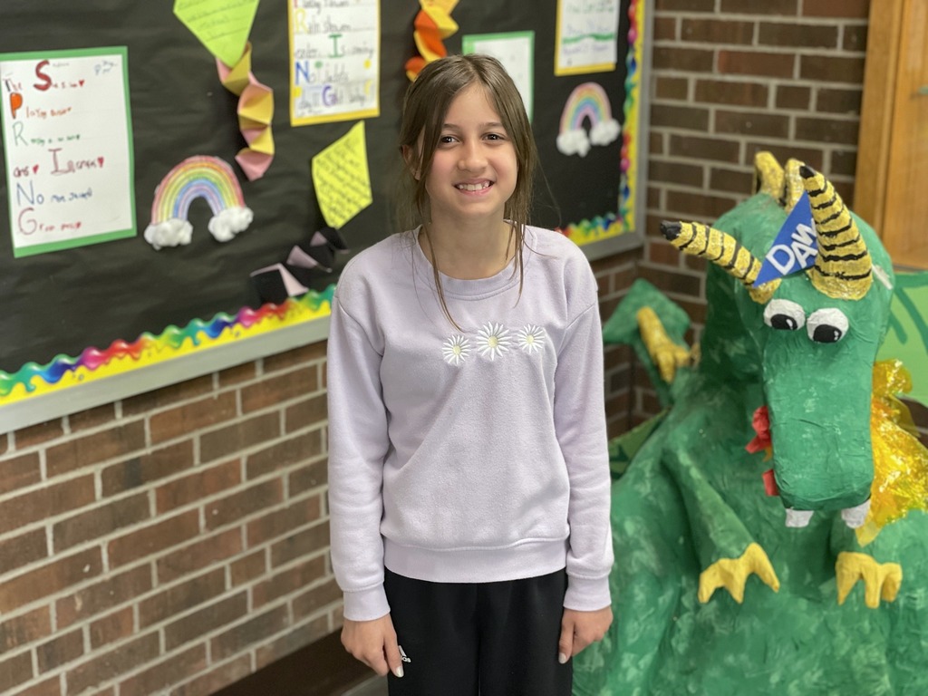 Dawe School 5th grade student Joana Meta had one of her poems selected for publication in the Young American Poetry Digest